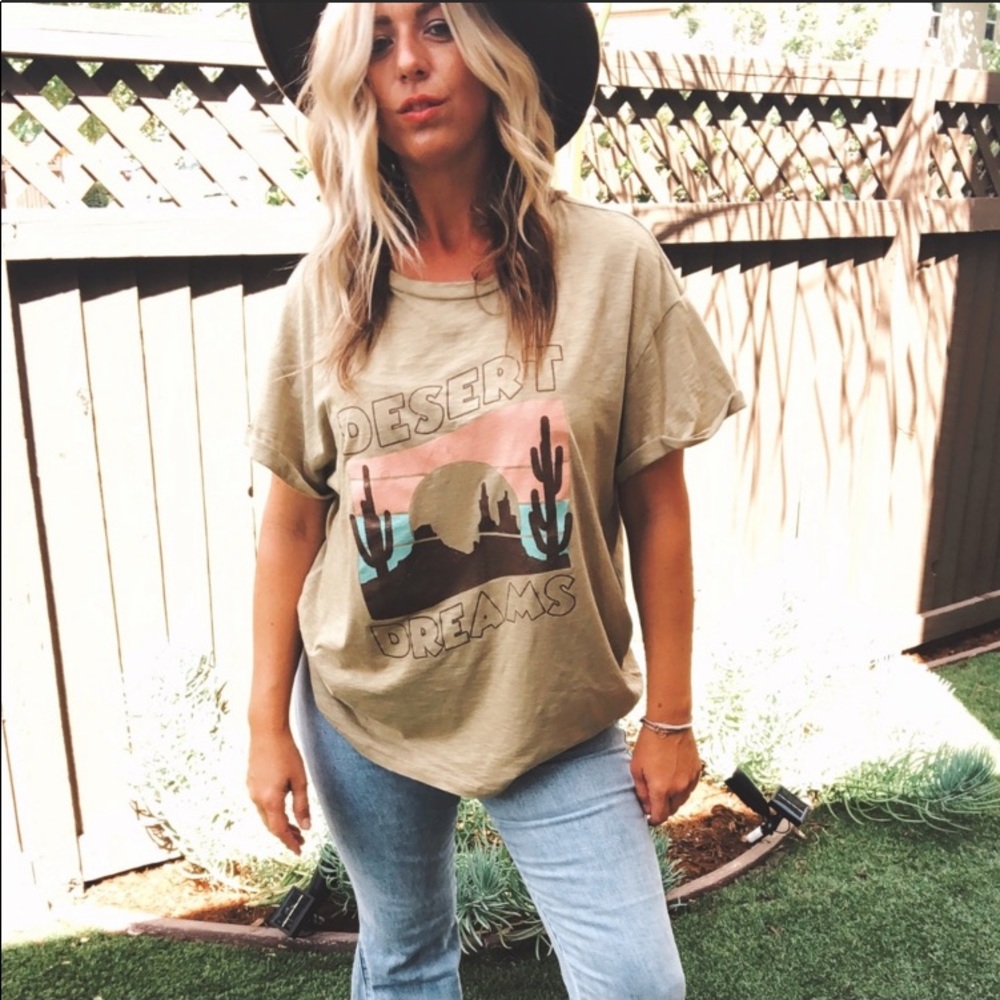 NEW DESERT DREAMS Relaxed Tee, T-Shirt, Top; S 4/6 - Picture 10 of 15